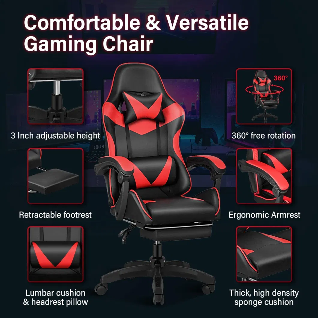 China Wholesale Market Best Cadeira/Silla/Computer Racing/Gamer/Game/Gaming Chairs Price for Lift/Recliner/Swivel/Office/High Back/Ergonomic